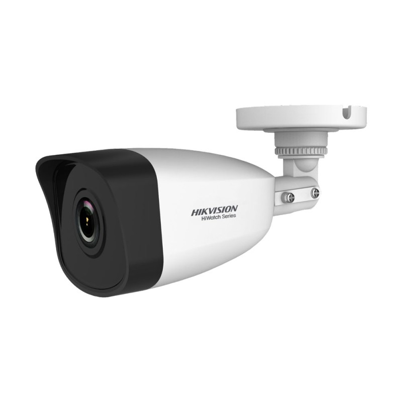 Caméra de surveillance bullet (tube) IP HIKVISION® HiWatchT Series avec Smart IR 30 m pour extérieur