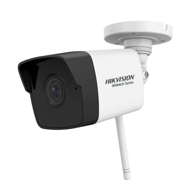 Caméra de surveillance bullet (tube) IP WiFi série HIKVISION® HiWatch T avec 30m Smart IR pour une utilisation en extérieur