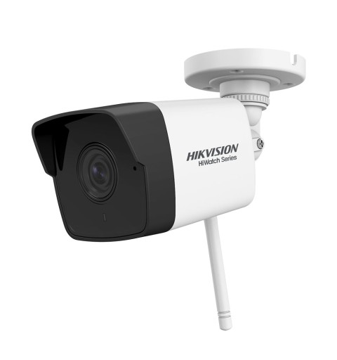 Caméra de surveillance bullet (tube) IP WiFi série HIKVISION® HiWatch T avec 30m Smart IR pour une utilisation en extérieur