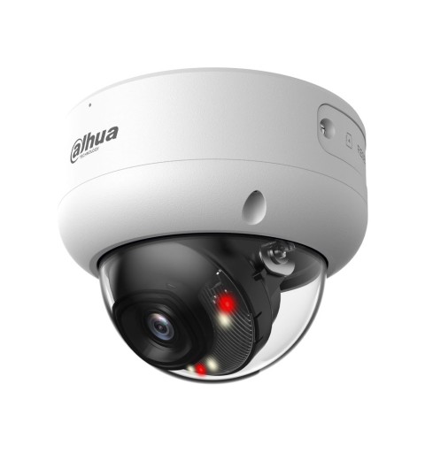 Caméra de surveillance IP dôme 2MP avec Smart Dual Light pour l'extérieur