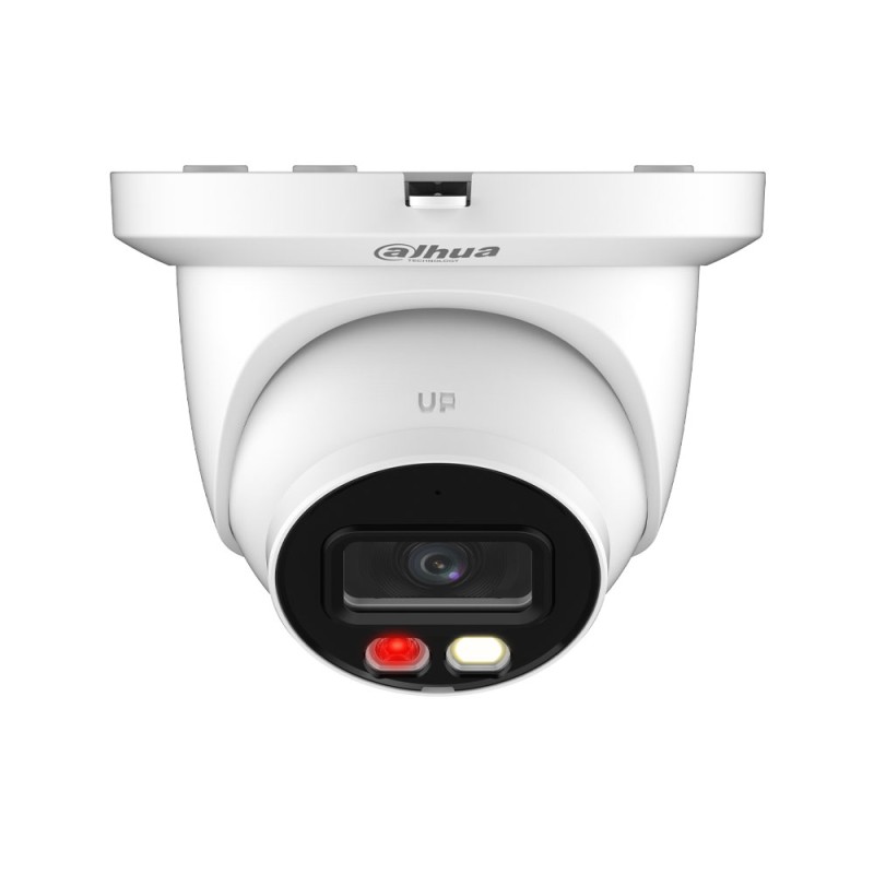 Caméra de surveillance IP dôme 4MP avec double éclairage