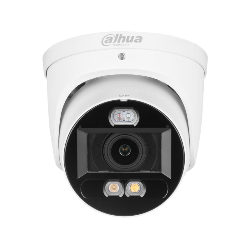 Caméra de surveillance IP dôme 4MP avec double éclairage