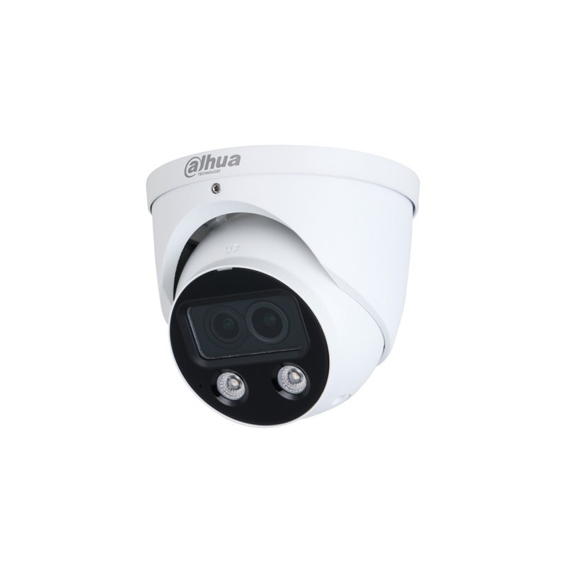 Caméra de surveillance IP dôme à double objectif Dahua 4MP