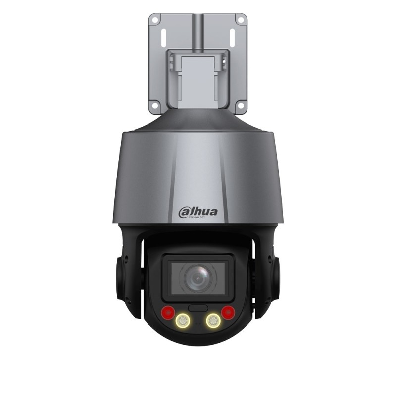 Caméra de surveillance IP dôme PTZ 4MP avec dissuasion active et double éclairage intelligent