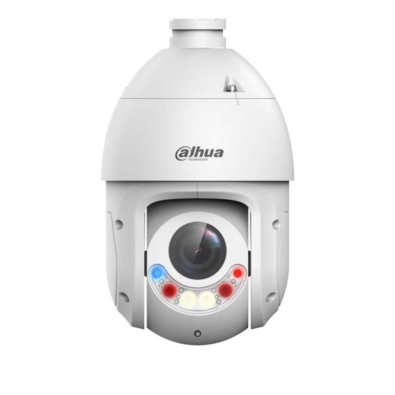 Caméra de surveillance IP dôme PTZ 8MP avec dissuasion active