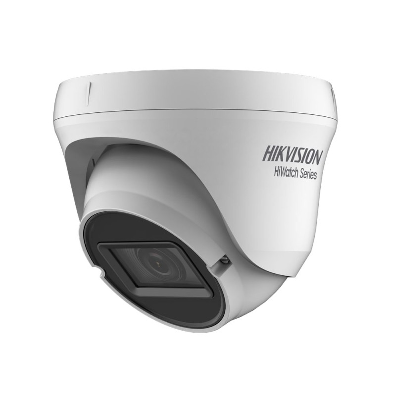 Dôme fixe 4 en 1 HD de vidéo-surveillance Série HiWatchT de HIKVISION® avec éclairage Smart IR de 40 m d'extérieur
