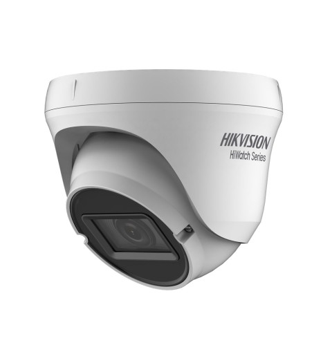 Dôme fixe 4 en 1 HD de vidéo-surveillance Série HiWatchT de HIKVISION® avec éclairage Smart IR de 40 m d'extérieur