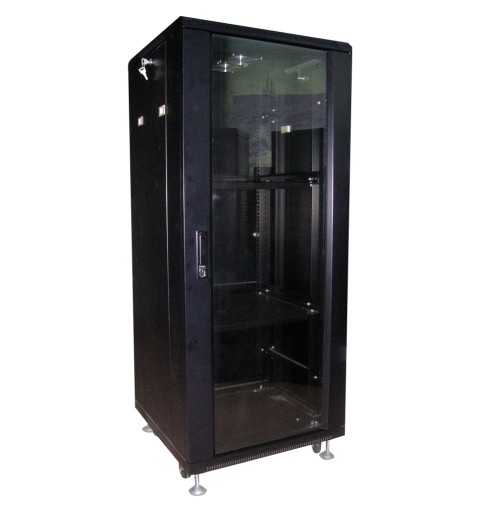 Armoire murale Rack 42U de DDNSeur et taille extérieur en mm de 600 (largeur) x 600 (Fonds)