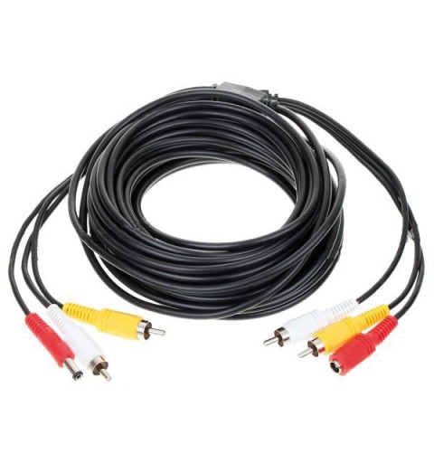 Câble coaxial rallonge pour signaux vidéo, audio et de l´alimentation