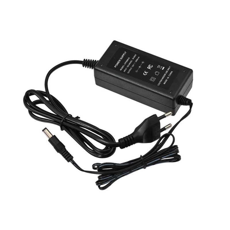 Source d'alimentation de 220V CA d'entrée et 12V CC /2A de sortie