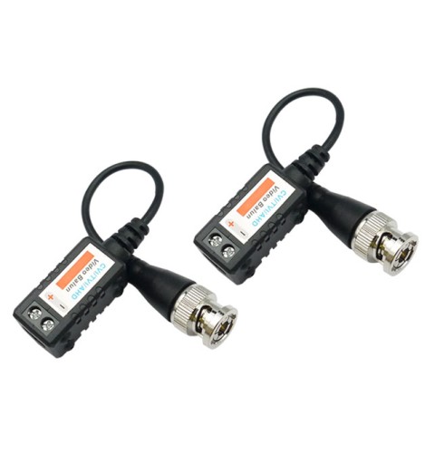 Vidéo balun passif d'1 canal HDCVI, HDTVI, AHD, CVBS