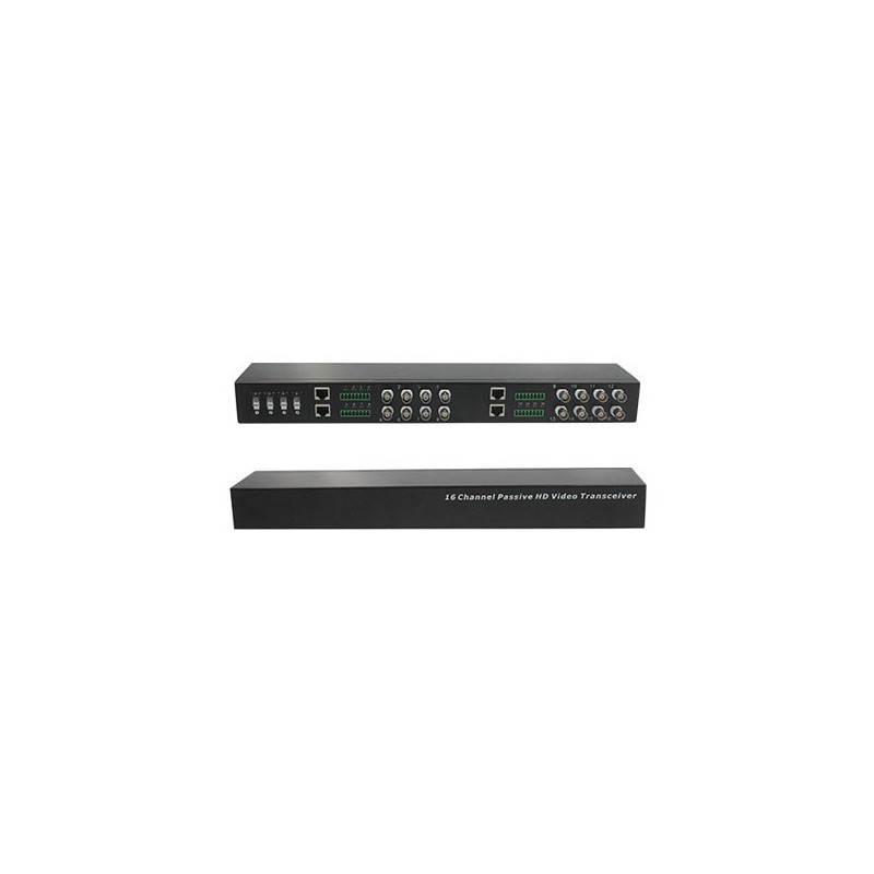 Transceiver passif de vidéo HD (HDCVI/HDTVI/AHD) de 16 canaux 720P/1080P/4MP