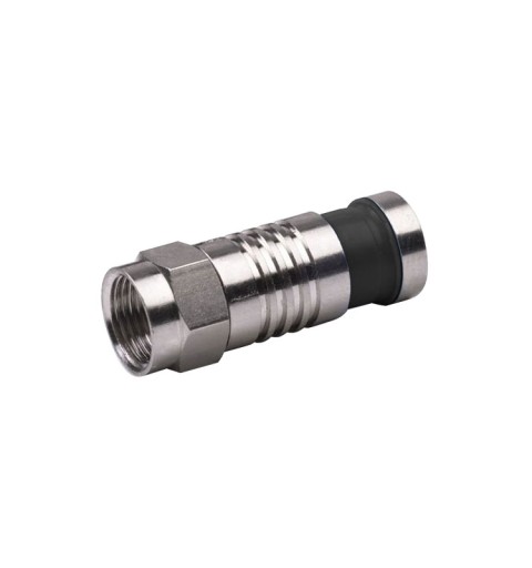 Connecteur mâle de type F par compression