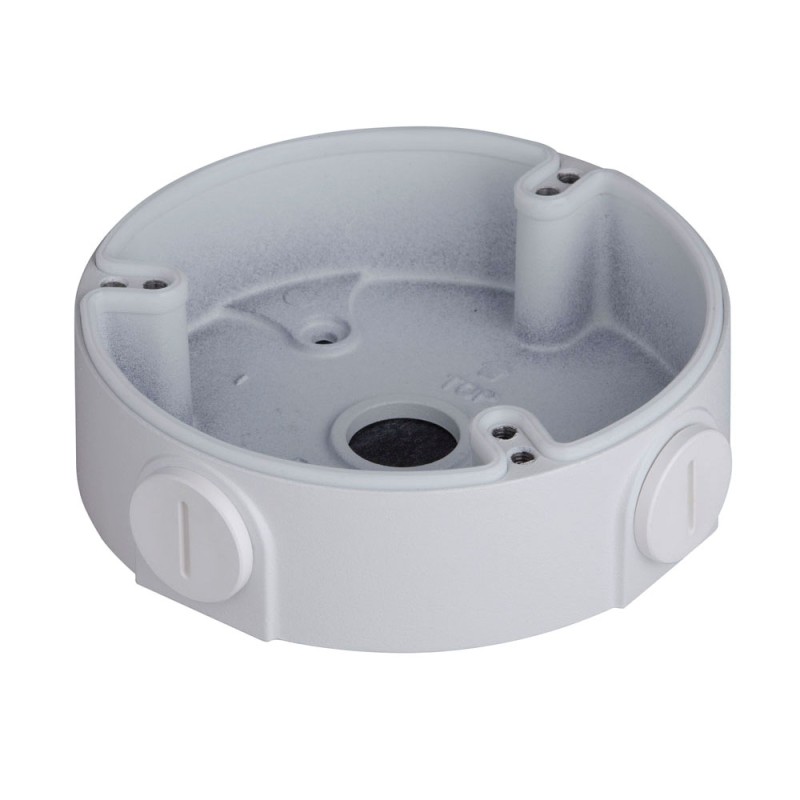 Boîte de jonction en aluminium avec entrée de tube