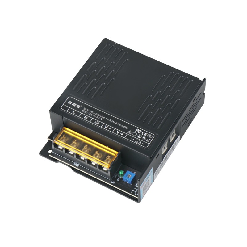 Alimentation à découpage 12V DC, 5A, 60W