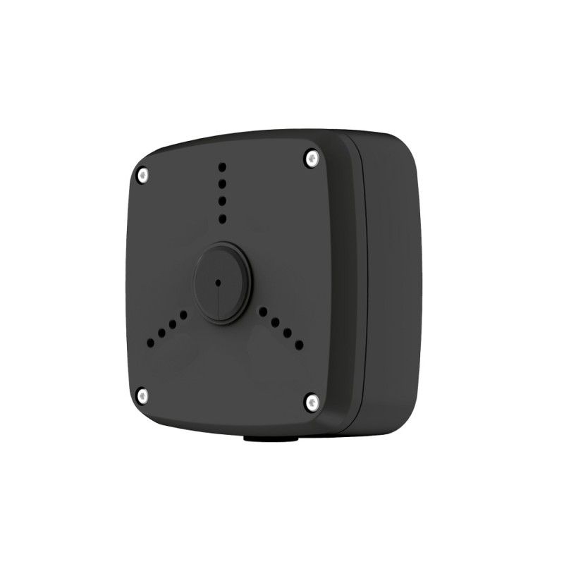 Boîte de connexions noire pour caméras de surveillance IP