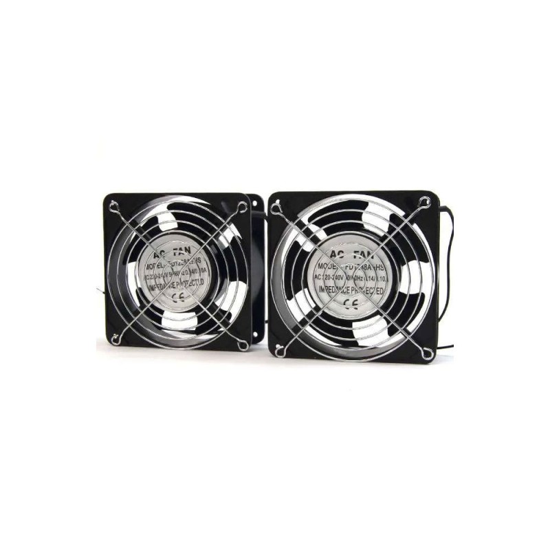 Ventilateur double de 120 mm pour armoire Rack