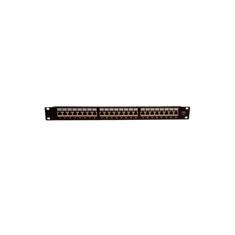 Panneau de raccordement 24 ports Cat 6 UTP vide
