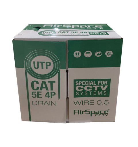 Cable U/UTP CAT5e sin apantallar