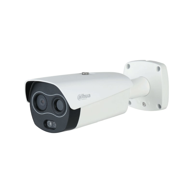 Double caméra IP thermique 13 mm + visible 6 mm