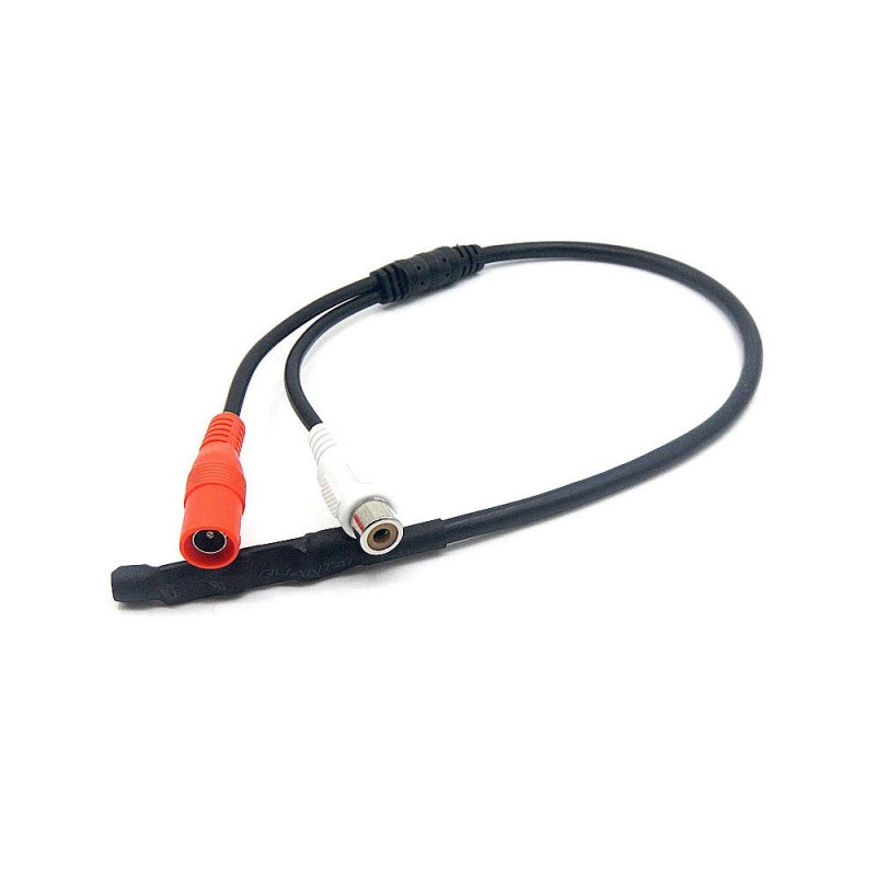 Câble audio pour les caméras de surveillance