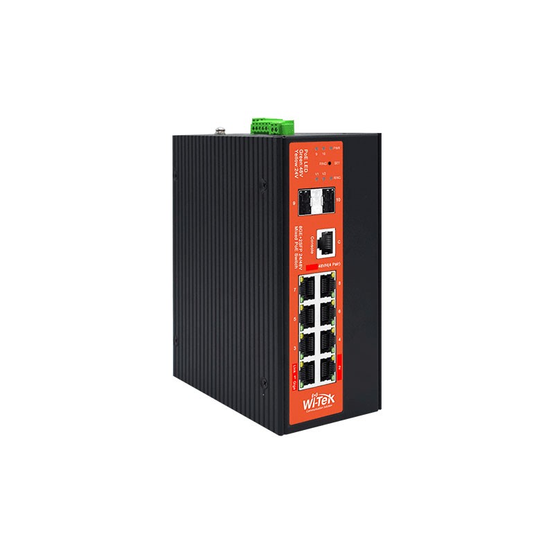 Switch PoE gérable 8 PoE Gigabit + 2 SFP Gigabit