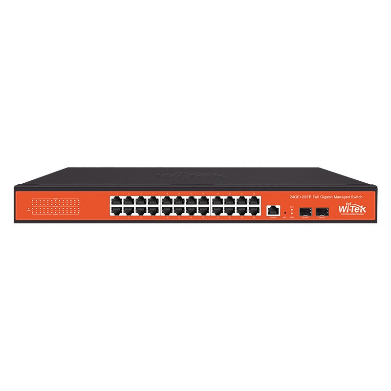 24 switchs gérés Gigabit Ethernet + 2 Gigabit SFP L2