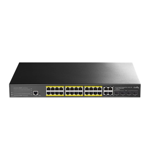 Commutateur L2 24 ports Gigabit PoE+ avec 4 ports combo