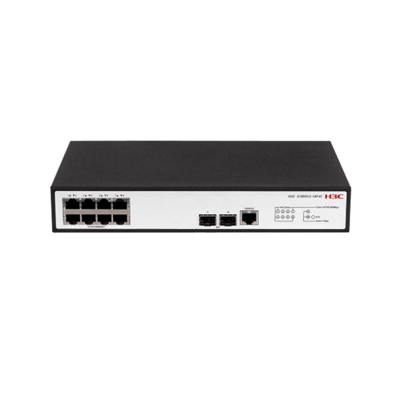 Commutateur L2 Gigabit à 8 ports et 2 emplacements Gigabit SFP