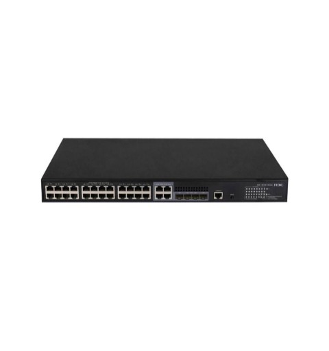 Commutateur PoE+ L2 Gigabit 24 ports, 4 ports SFP et 4 ports combo