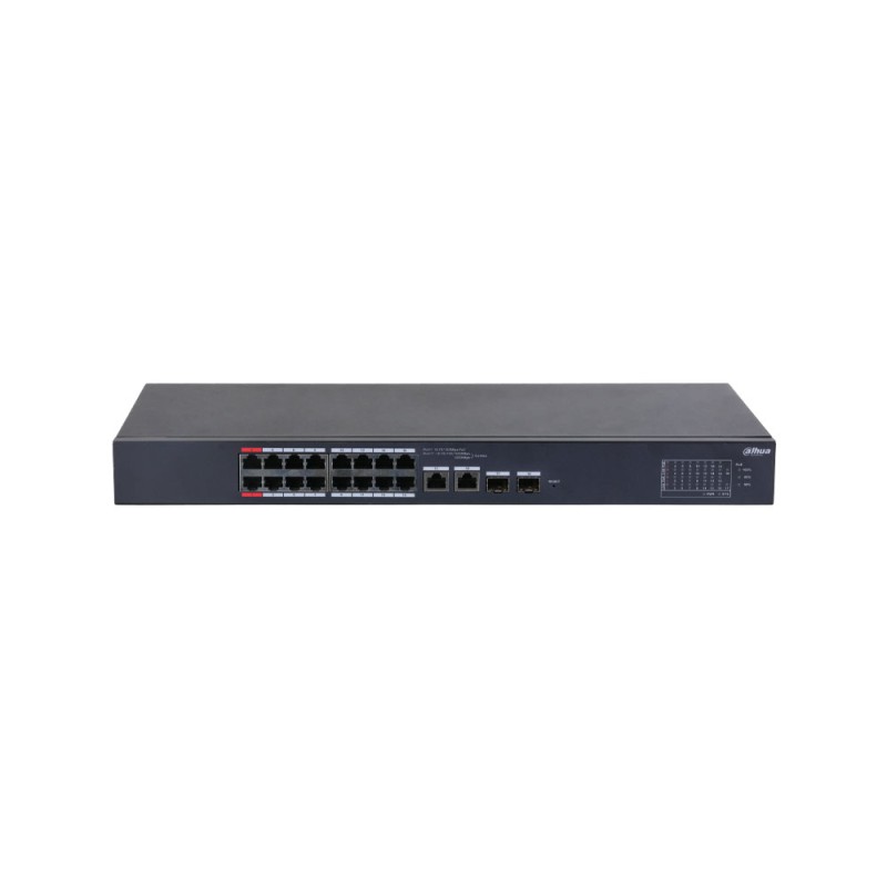 Commutateur cloud géré L2 à 18 ports avec 16 PoE
