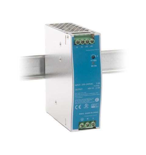 Bloc d'alimentation 75W/48VDC/1,6A pour rail DIN