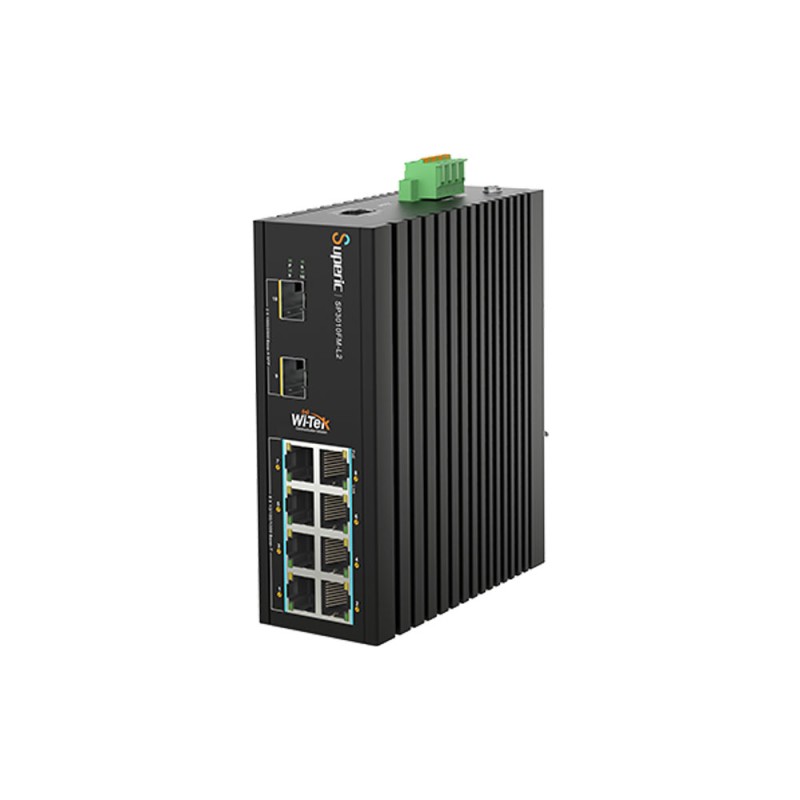 8 PoE+ Gigabit L2 Manageable PoE Switch 8 PoE+ + 2 SFP 2.5G