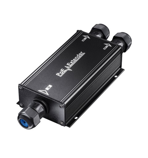 Extender PoE Gigabit à 2 canaux pour une utilisation en extérieur