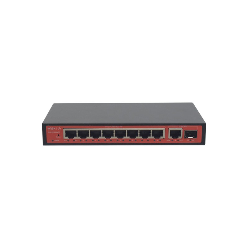 Commutateur PoE 10 ports Gigabit Cloud géré