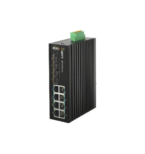 Commutateur PoE+ Gigabit L2 administrable 8 PoE+ et + 4 SFP 2.5G