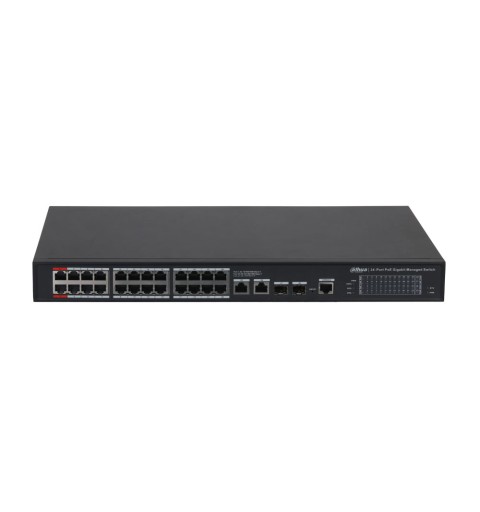 Commutateur Gigabit Dahua 28 ports avec 24 ports PoE