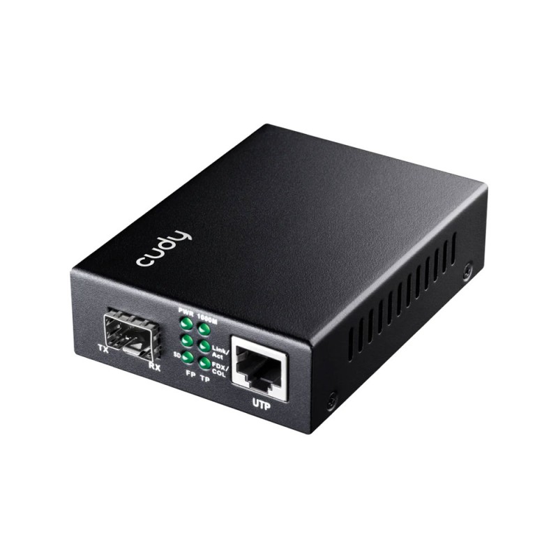 Convertisseur de média Gigabit Ethernet vers SFP
