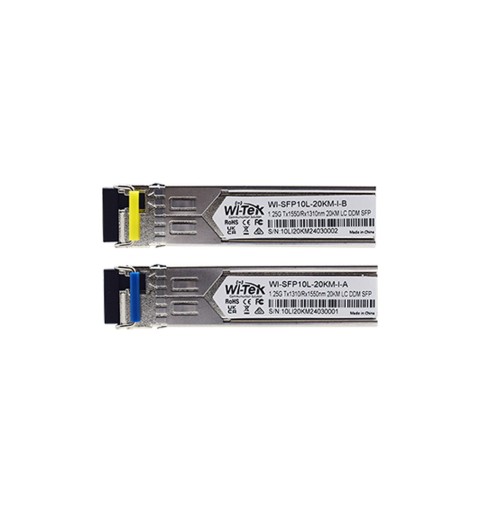 Module SFP industriel monomode de 1,25 Gbps