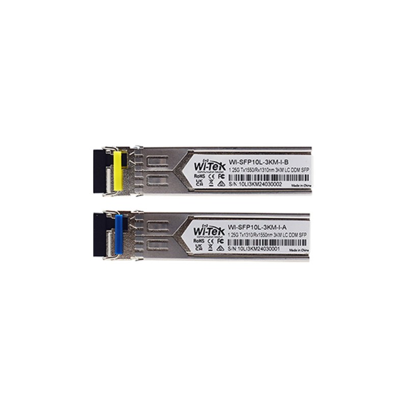 Module SFP monomode de 1,25 Gbps de qualité industrielle