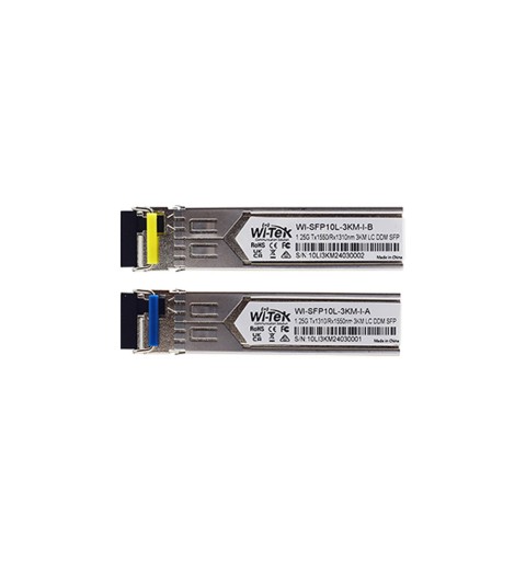 Module SFP monomode de 1,25 Gbps de qualité industrielle