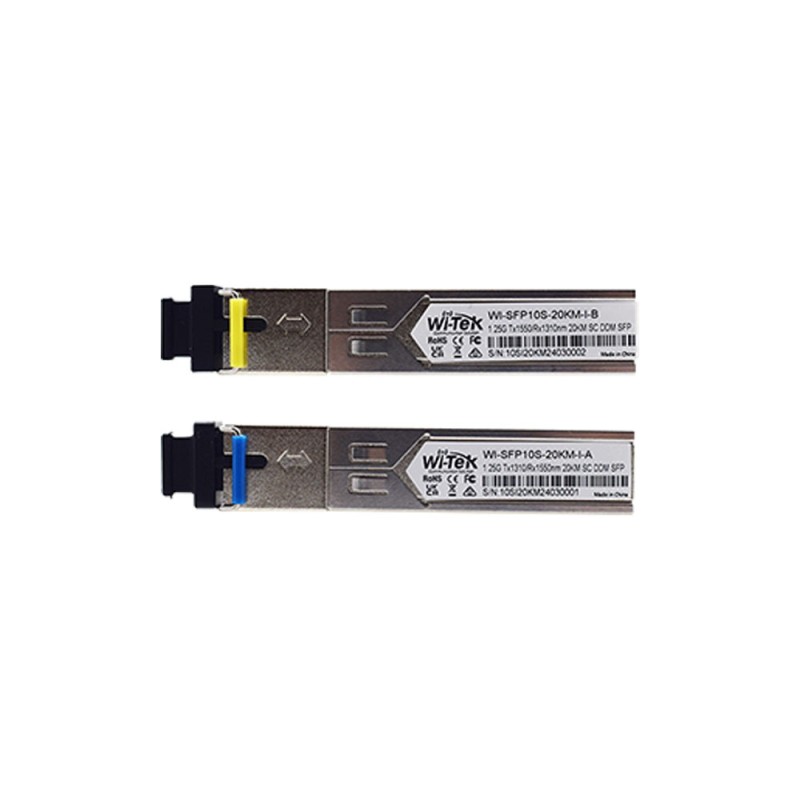 Module SFP monomode de 1,25 Gbps de qualité industrielle