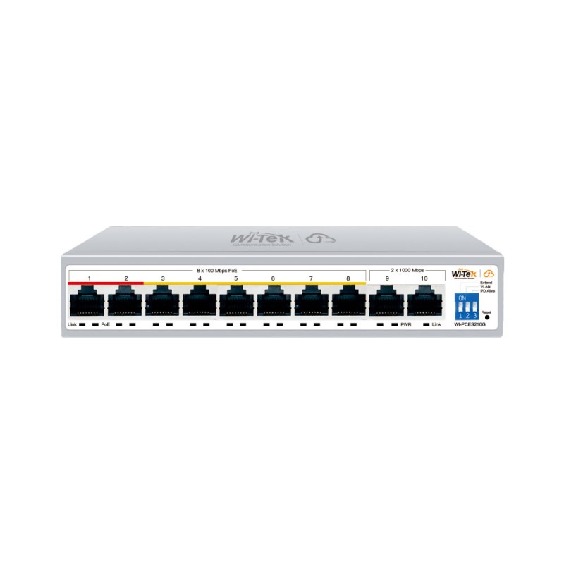 Commutateur PoE à 8 ports géré par le cloud