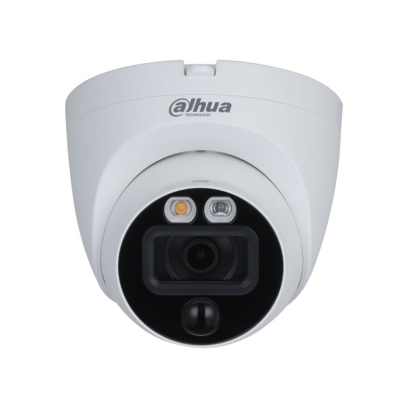 Dôme Dahua 5MP 4-en-1 avec PoC et dissuasion active
