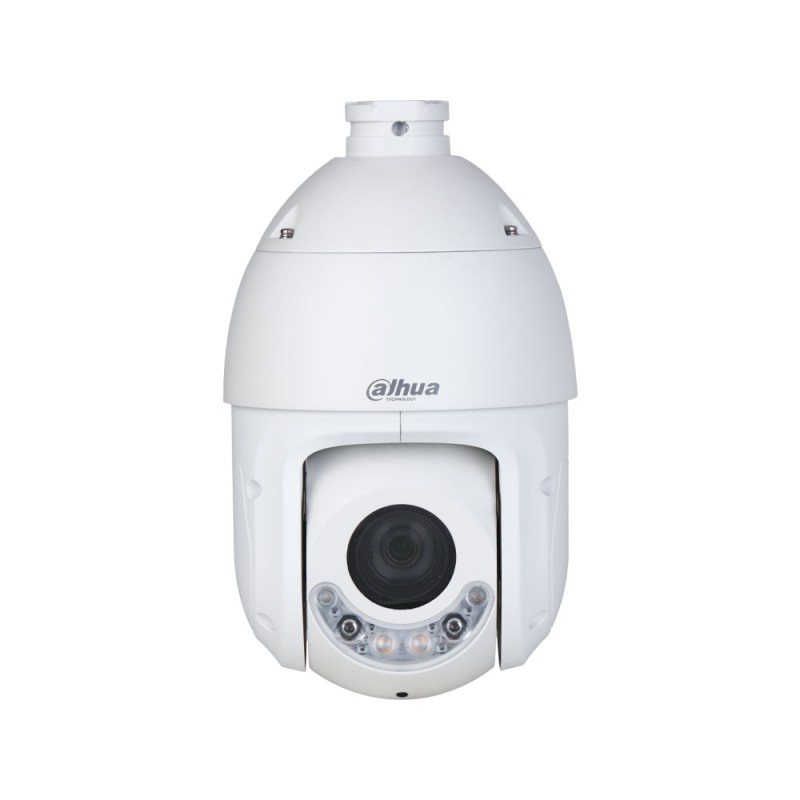 Dôme IP PTZ 4MP avec dissuasion active