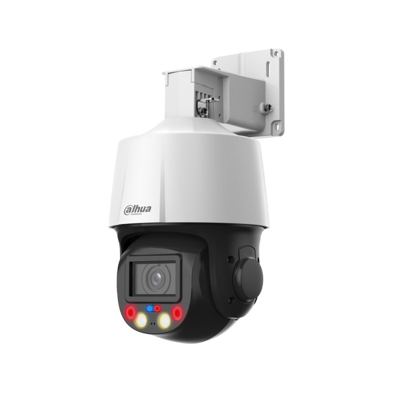 Dôme IP PTZ 4MP avec dissuasion active