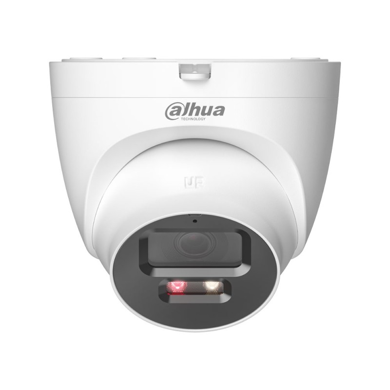 Dôme IP 4MP avec Smart Dual Light et dissuasion active pour une utilisation en extérieur
