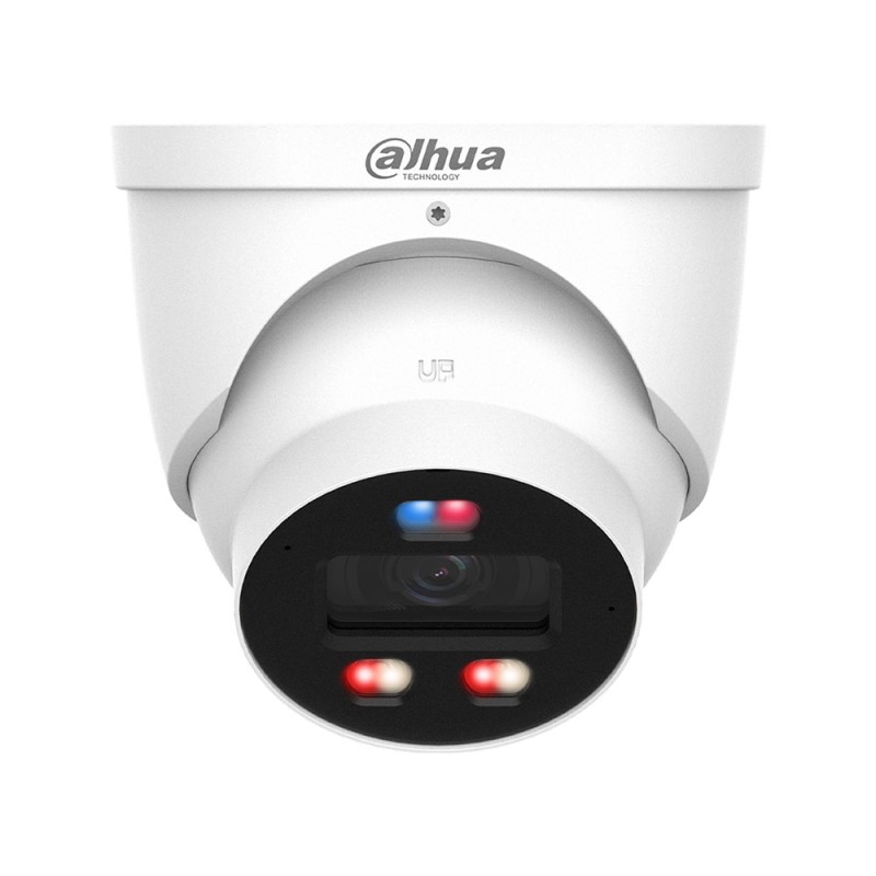 Dôme IP 4MP WizColor de Dahua avec dissuasion active et analyse avancée