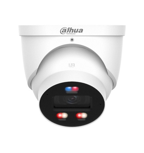 Dôme IP 4MP WizColor de Dahua avec dissuasion active et analyse avancée