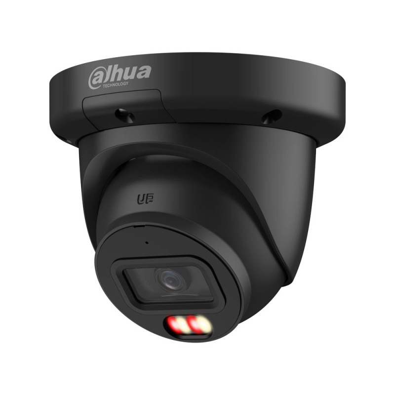 Dahua WizSense 8MP Black IP Dome Camera with Smart Dual Light